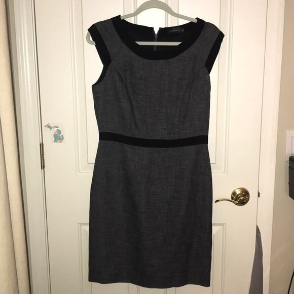 The Limited sheath dress grey and black size 6 - Picture 4 of 6